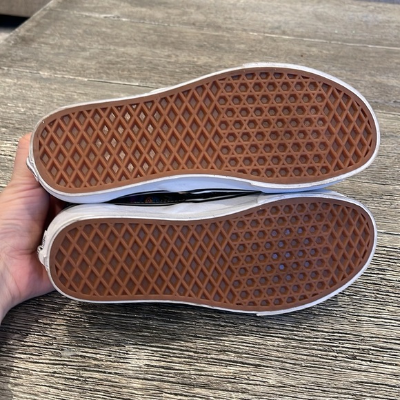 Vans Slip-On Trippy Dip Psychedelic Skull/Frog/Mushroom M 7/W 8.5 - Picture 6 of 6